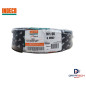Cable eléctrico NH-90 6mm2 450/750V rollo por 100m Color Negro INDECO