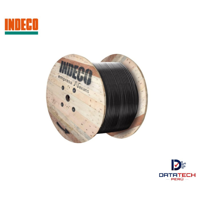Cable eléctrico NH-80 10mm2 450/750V  Color Negro INDECO Cable eléctrico NH-80 10mm2 450/750V  Color Negro INDECO