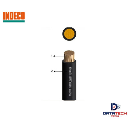 Cable eléctrico NH-80 300mm2 450/750V Color Negro INDECO