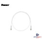 Patch cord UTP RJ45 LSZH cat 6 de 1m 24awg Color Blanco UTPSPL1MY Panduit Pannet