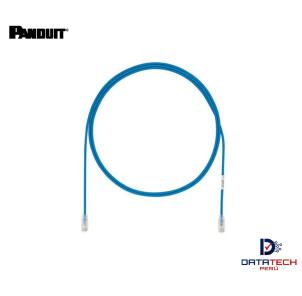 Patch cord U/UTP RJ45 LSZH cat 6A de 1.5m 28awg Color Azul UTP28X1.5MBU Panduit