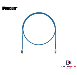 Patch cord S/FTP RJ45 LSZH cat 6A de 1.5m 28awg Color Azul STP28X1.5MBU Panduit