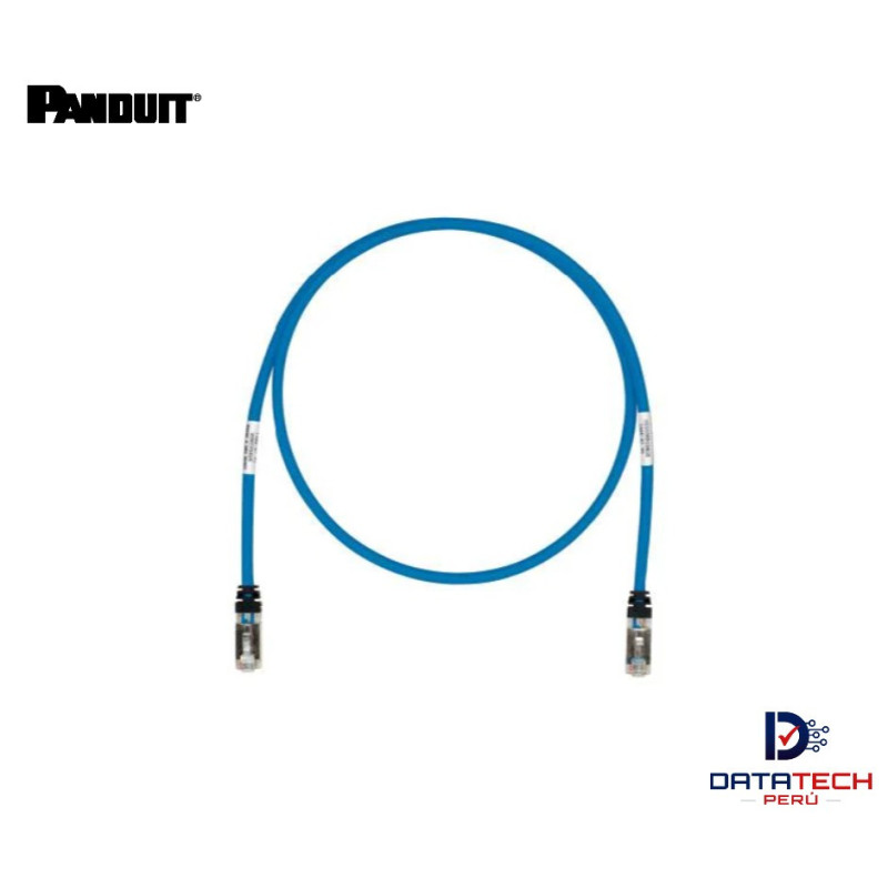 Patch cord S/FTP RJ45 LSZH cat 6A de 1m 26awg Color Azul STP6X1MBU Panduit Patch cord S/FTP RJ45 LSZH cat 6A de 1m 26awg Color Azul STP6X1MBU Panduit