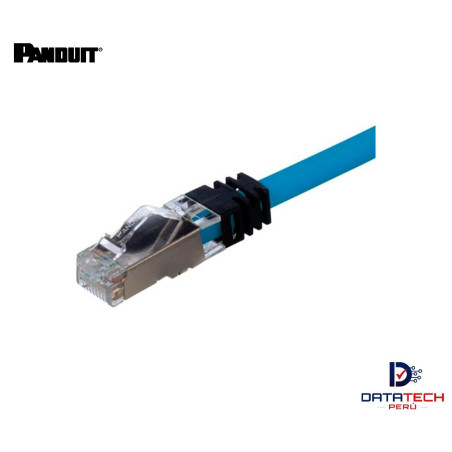 Patch cord S/FTP RJ45 LSZH cat 6A de 2m 26awg Color Azul STP6X2MBU Panduit