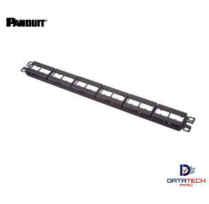 Patch panel de 24 puertos modular vacío CPPL24WBLY Panduit Pannet
