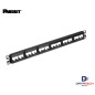 Patch panel de 24 puertos modular vacío CPPL24WBLY Panduit Pannet