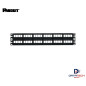 Patch panel de 48 puertos modular PVC vacío NKFP48Y Panduit Netkey Patch panel de 48 puertos modular PVC vacío NKFP48Y Panduit Netkey