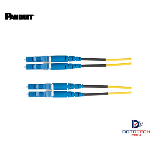 Patch cord de fibra Óptica Monomodo de 3M LSZH OS2 LC-LC dúplex F92ELLNLNSNM003 Panduit