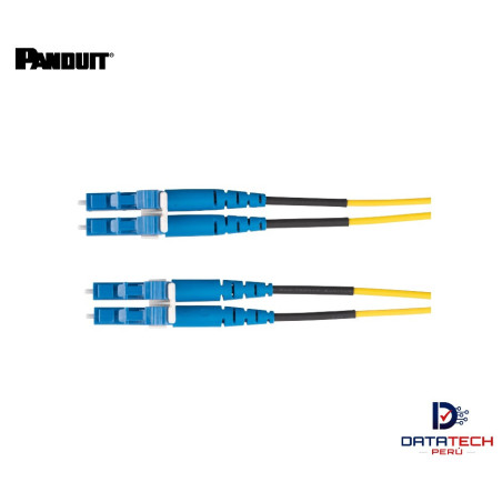 Patch cord de fibra Óptica Monomodo de 5M LSZH OS2 LC-LC dúplex F92ELLNLNSNM005 Panduit