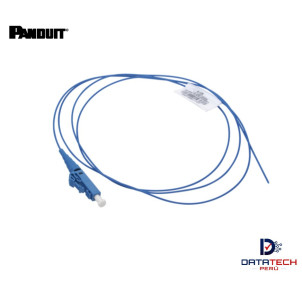 Pigtail de Fibra Optica LC simplex 1m monomodo OS2 9/125, 900um Color Azul F91BN1NNNSNM001 Panduit