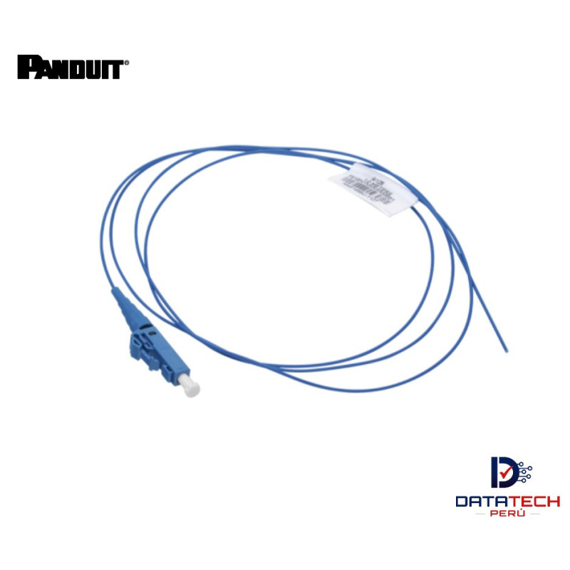 Pigtail de Fibra Optica LC simplex 1m monomodo OS2 9/125, 900um Color Azul F91BN1NNNSNM001 Panduit Pigtail de Fibra Optica LC simplex 1m monomodo OS2 9/125, 900um Color Azul F91BN1NNNSNM001 Panduit