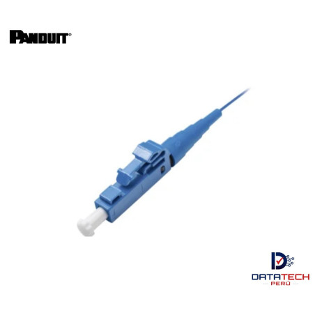 Pigtail de Fibra Optica LC simplex 1m monomodo OS2 9/125, 900um Color Azul F91BN1NNNSNM001 Panduit