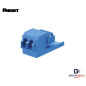 Acoplador de fibra Óptica dúplex Monomodo LC-LC Mini-Com OS2 Color Azul CMDSLCZBU Panduit Acoplador de fibra Óptica dúplex Monomodo LC-LC Mini-Com OS2 Color Azul CMDSLCZBU Panduit