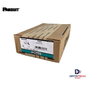 Bandeja de empalme de fibra Óptica para 12 fusiones color Negro FST6 Panduit