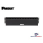 Ordenador horizontal frontal de 2RU PVC ABS color Negro WMPF1E Panduit Ordenador horizontal frontal de 2RU PVC ABS color Negro WMPF1E Panduit