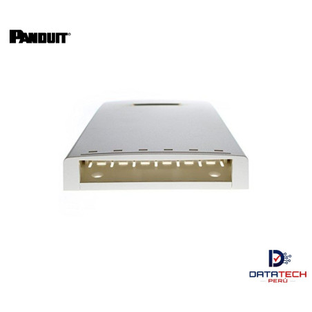 Caja para montaje en superficie Mini-Com de 6 puertos color Blanco hueso CBXF6IW-AY Panduit