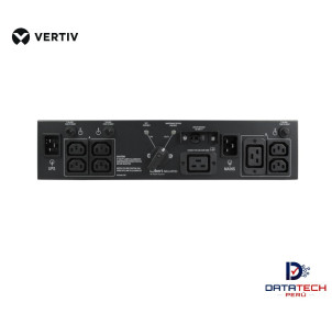 Interruptor de derivación de mantenimiento externo 6 salidas C13 2000/3000VA, 230V 2U VERTIV MP2-220L
