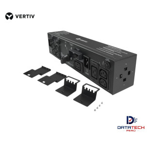 Interruptor de derivación de mantenimiento externo 6 salidas C13 2000/3000VA, 230V 2U VERTIV MP2-220L