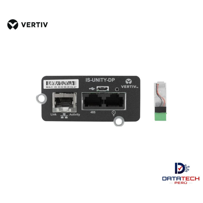 Tarjeta de comunicación IntelliSlot Dual Protocol VERTIV IS-UNITY-DP
