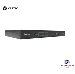 Rack ATS 16A 3KVA Horizontal Salidas 6C13+1C19 Entrada C20 VERTIV UF-LTS16-1P