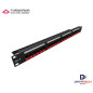 Patch panel de 24 puertos cat 6 T468a/T568b Cargado FURUKAWA 35030162