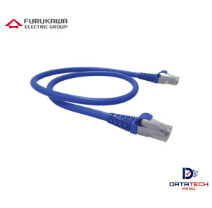 Patch cord RJ45 F/UTP LSZH-3 categoría 6A Color Azul de 3.0m FURUKAWA 35085054