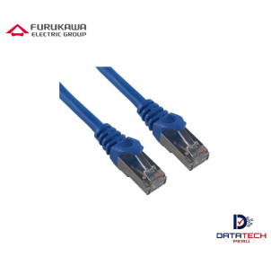 Patch cord RJ45 F/UTP LSZH-3 categoría 6A Color Azul de 3.0m FURUKAWA 35085054