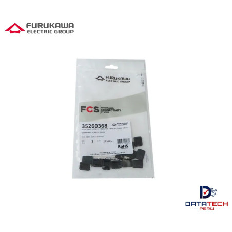 Tapa Ciega FO LC o SC Negro pack de 12und  FURUKAWA 35260368