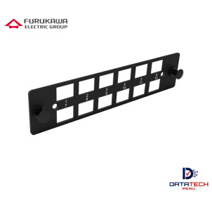 Panel FO de 12 Puertos para DIOB48 color Negro FURUKAWA 35265042