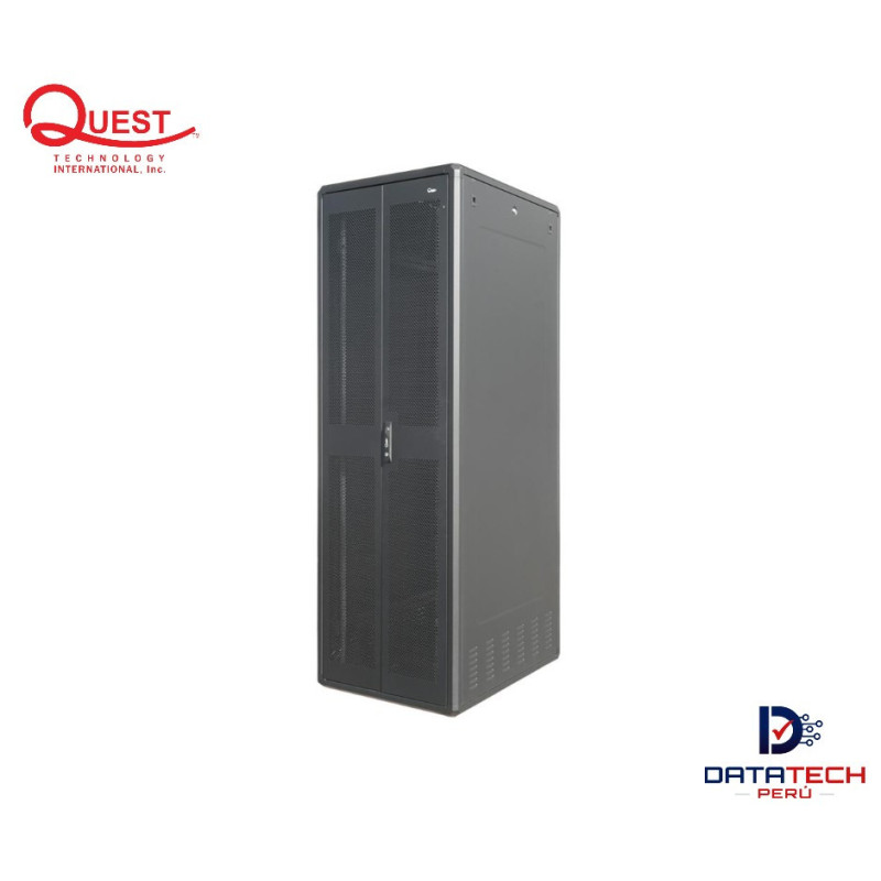 Gabinete de Piso 45-RU 2,190 x 710 x 910mm Puerta doble microperforado QUEST GF-2880