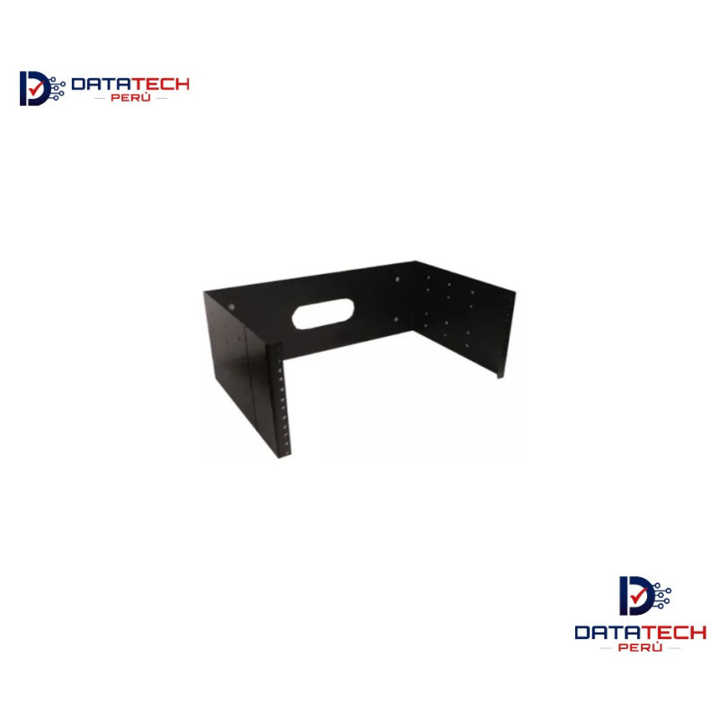 Bracket Rack para pared de 4RU Alto 18cm x Ancho 49.50cm x Prof. 30cm DATATECHPERU RK-4U49530