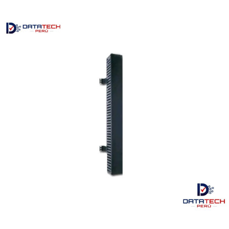 Ordenador Vertical frontal de Altura 2RU Largo 1m PVC base metálica DATATECHPERU ORD-V2U1M