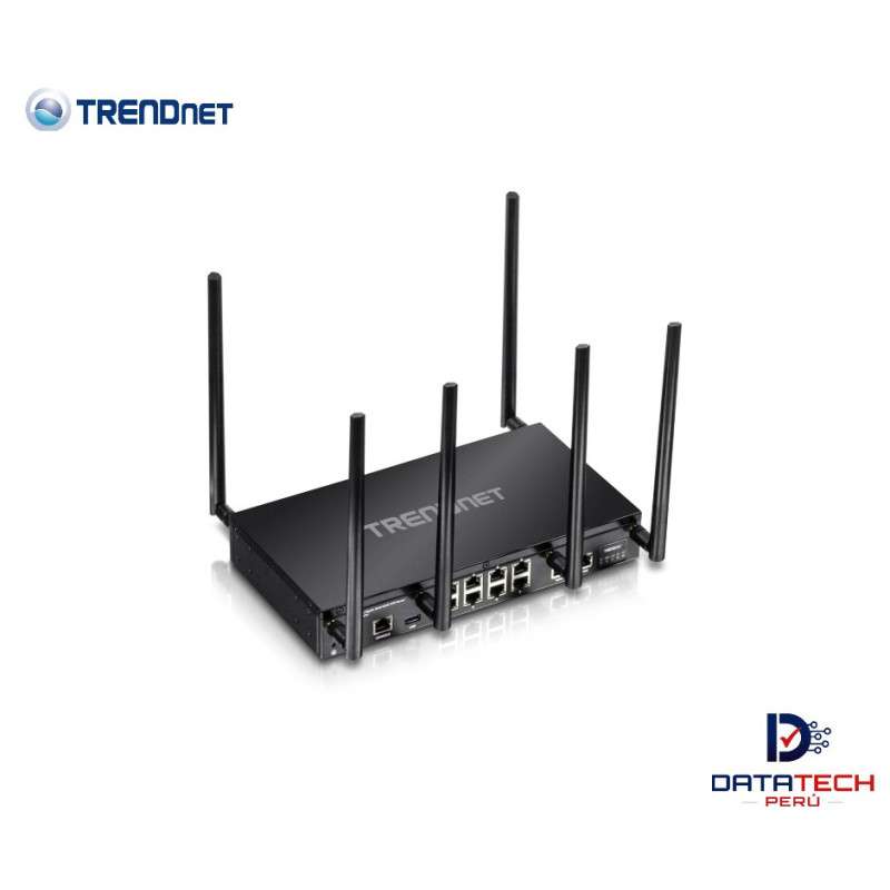 Router AC3000 VPN SM Multi-WAN inalámbrica Gigabi TRENDNET TEW-829DRU(A)
