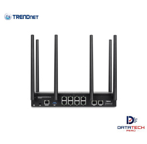 Router AC3000 VPN SM Multi-WAN inalámbrica Gigabi TRENDNET TEW-829DRU(A)