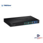 Switch de 20 puertos + 2 ranuras SFP compartidas Gigabit Web Inteligente POE+ 185W TRENDNET TPE-1620WS