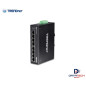 Switch de riel DIN Gigabit industrial de 8 puertos PoE+ conmutación de 16Gbps TRENDNET TI-PG80