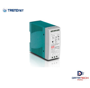Fuente de alimentación riel DIN industrial de salida única de 24V 60W TRENDNET TI-M6024