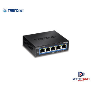 Switch de 5 puertos Gigabit perimetral inteligente TRENDNET TEG-S50ES