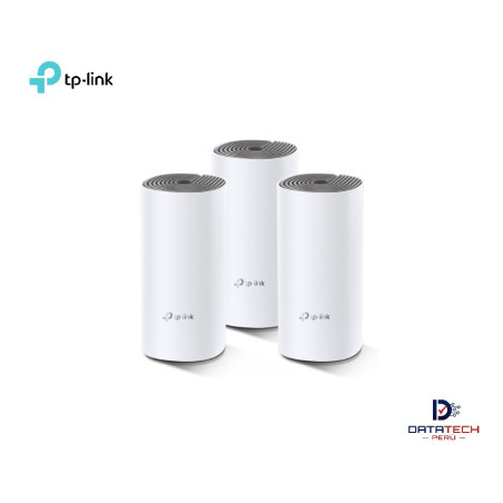 DECO E4-3 | Mesh Kit3 AC1200 2 ANT INT 2 Puertos Fast E-TP-LINK