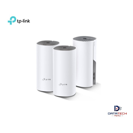 DECO E4-3 | Mesh Kit3 AC1200 2 ANT INT 2 Puertos Fast E-TP-LINK