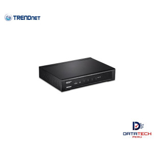 Switch de 4 puertos Gigabit con ranura SFP TRENDNET TEG-S51SFP