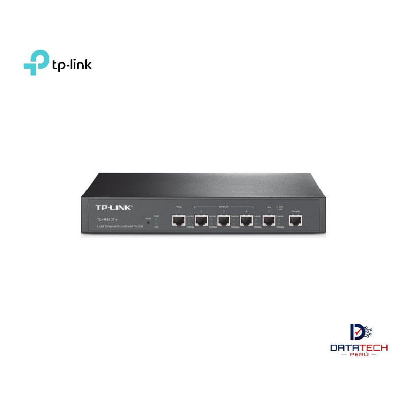 TL-R480T+ | Router Balanceador De banda Ancha 30K Sesiones Concurrentes-TP-LINK