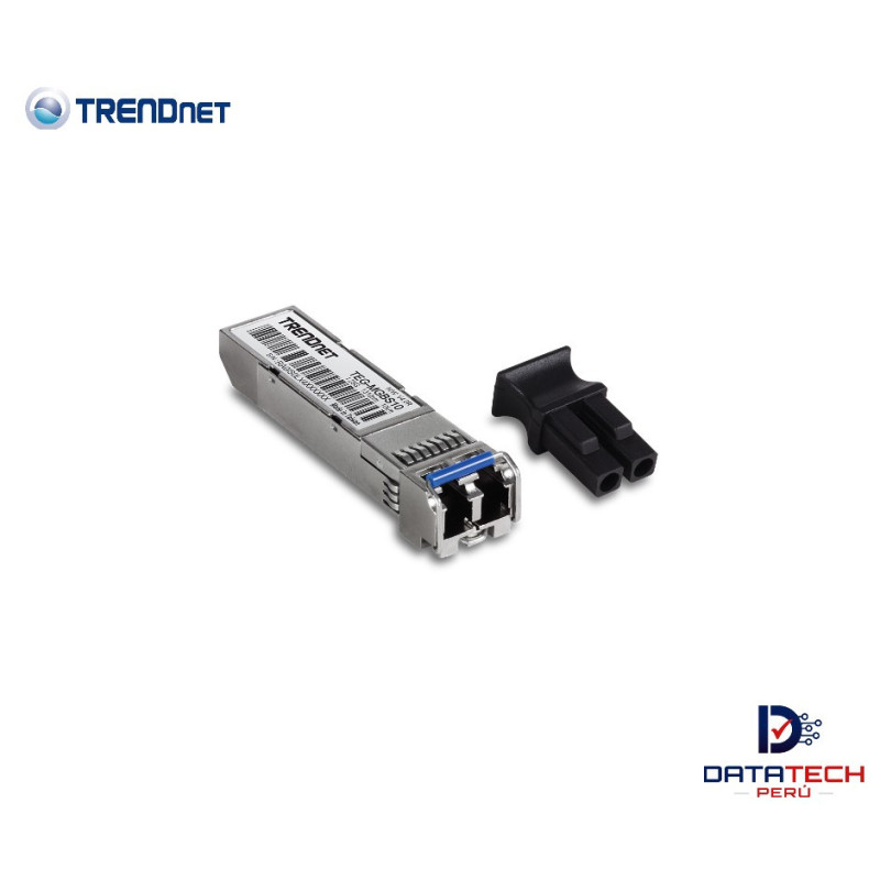 Módulo Transceiver LC monomodo (admite multimodo) Mini-GBIC 10Km hasta 1.25 Gbps TRENDNET TEG-MGBS10