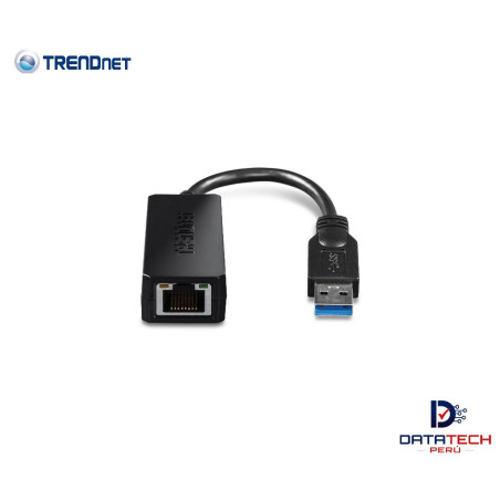 Adaptador USB 3.0 a ethernet Gigabit Admite Wake-on-LAN TRENDNET TU3-ETG