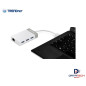 Adaptador de USB 3.0 a Gigabit + Hub USB Compatible con Windows® y Mac® TRENDNET TU3-ETGH3