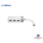 Mini hub USB-C de 4 puertos No requiere instalación por CD TRENDNET TUC-H4E