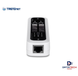 Probador de PoE en línea Para utilizar con IEEE 802.3af/at/bt, y dispositivos PoE pasivos no estándar TRENDNET TC-NTP1