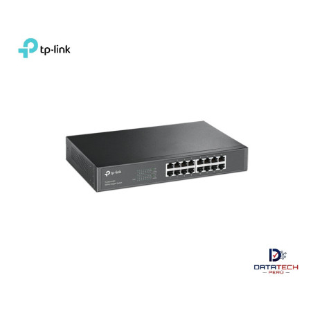 TL-SG1016D | Switch 16P GB mbps Rack13" Metal-TP-LINK