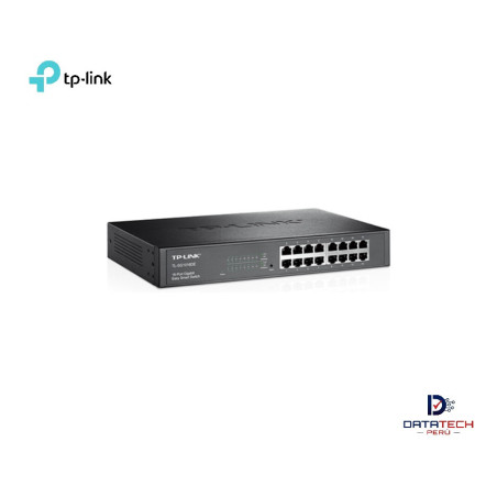 TL-SG1016DE | Switch Easy Smart 16 Puertos GB mbps Rack 13" Metal-TP-LINK