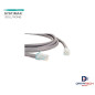 Patch cord UTP RJ45 categoría 6A de 1.0m 24awg Color Gris SYSTIMAX CPCSSX2-03F003